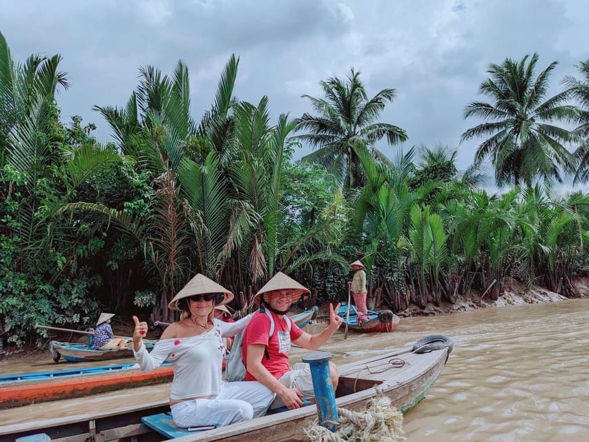 HCMP02A- Private Mekong Less Tourists & Tranquil Sampan Ride